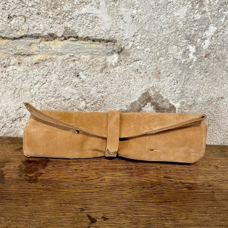 Rollable leather case