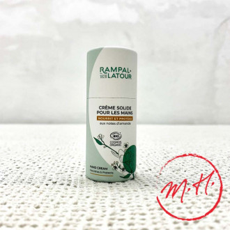 Solid hand cream