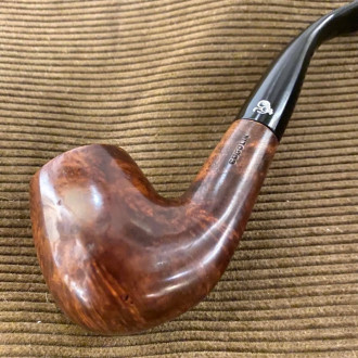 Pipe extra supérieure cirée marron