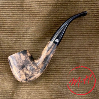 Pipe extra supérieure noire brulée