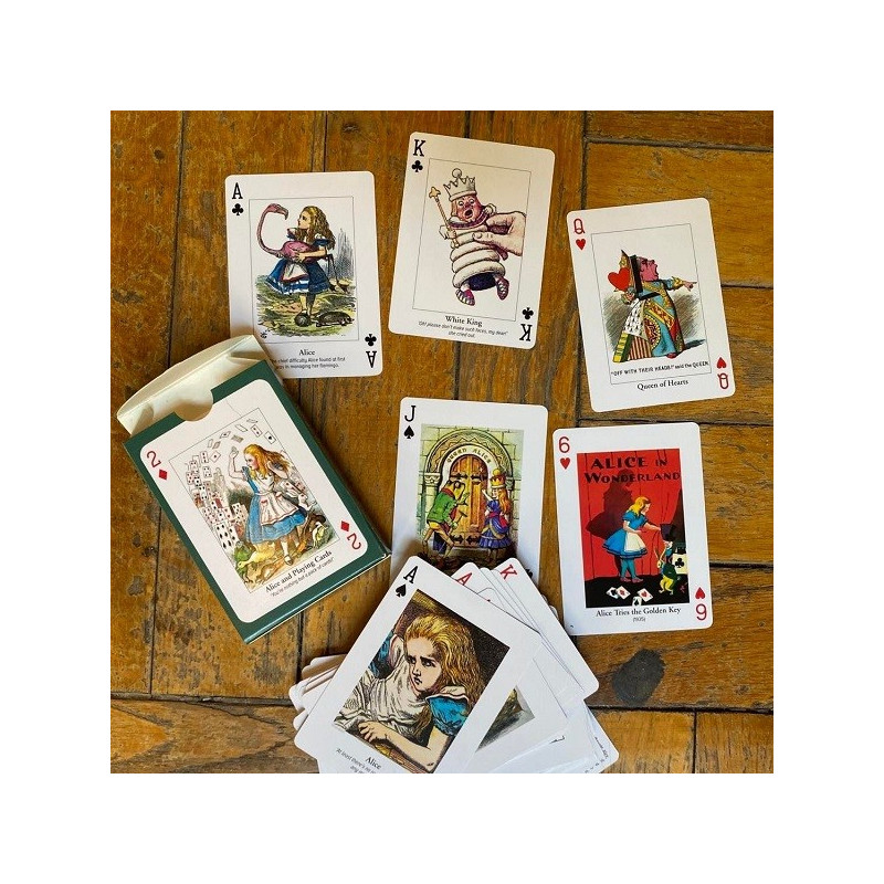 Jeu de cartes Alice au pays des merveilles