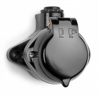 External surface-mounted socket
