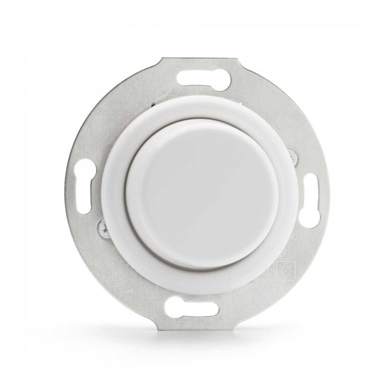 Electronic dimmer in white duroplast