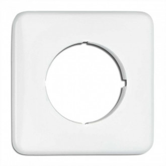 Satellite/RJ45 socket cover in duroplast