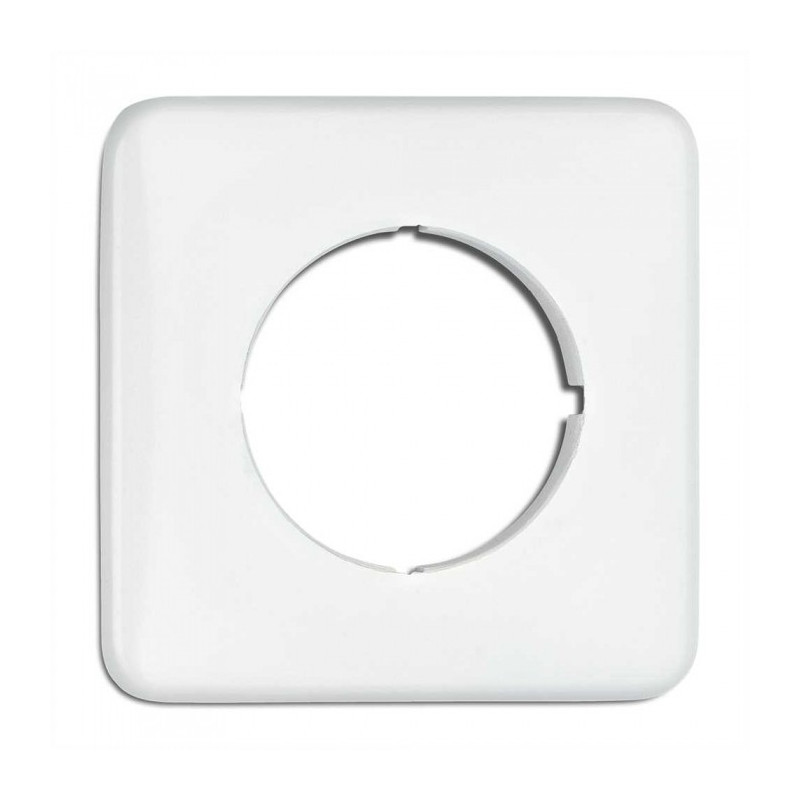 Satellite/RJ45 socket cover in duroplast