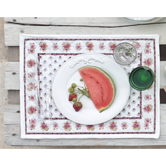 provençal placemat white