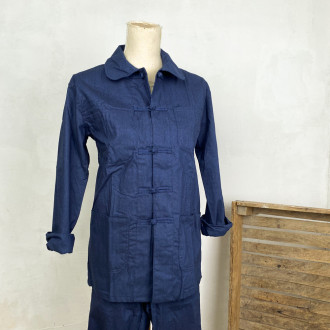 veste bleu de chine