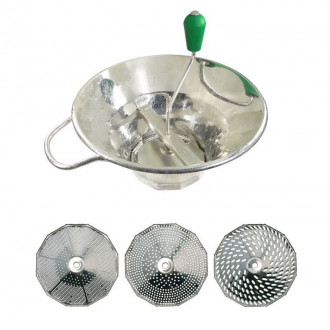 Vegetable mill Ø31cm with 3 grids