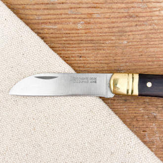 Le petit 32 stainless steel rosewood and laison knife