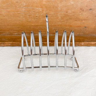 Metal toast holder