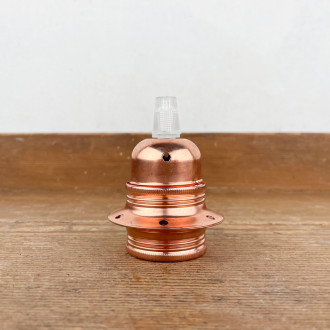 E27 copper double-ring lampholder