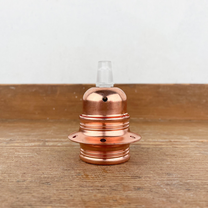 E27 copper double-ring lampholder