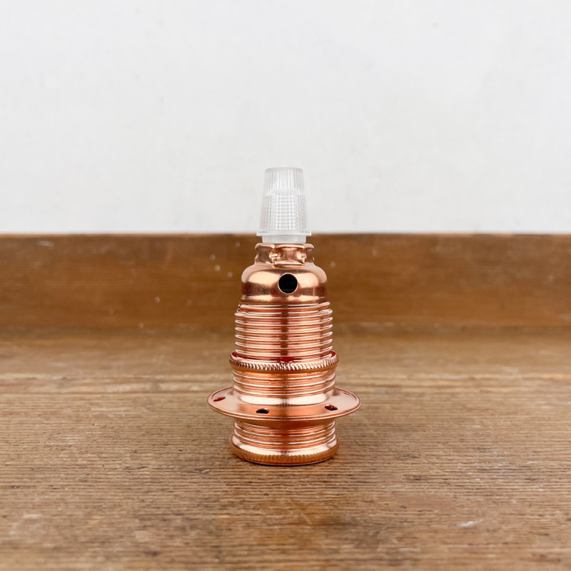 E14 double copper metal lampholder