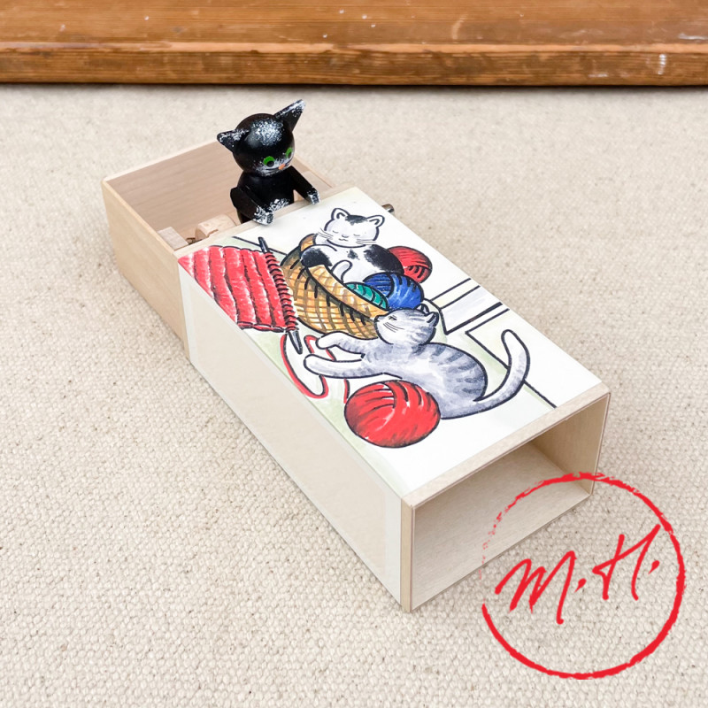 Cat music box