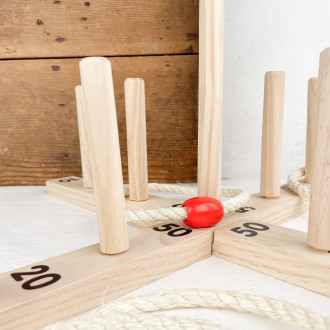 Goki wooden ring toss