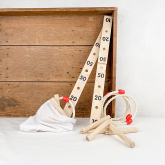 Wooden ring toss