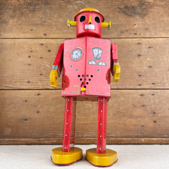 Atomic Man metal robot