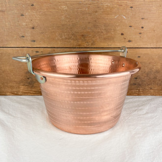 2-litre copper jam pan