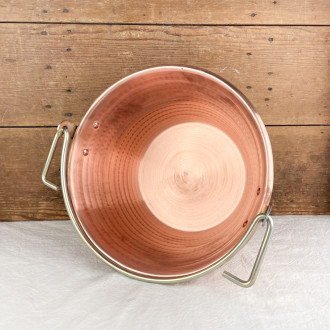 2-litre copper jam pan