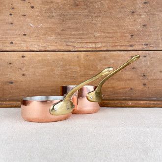 Copper cassolette Brass stem