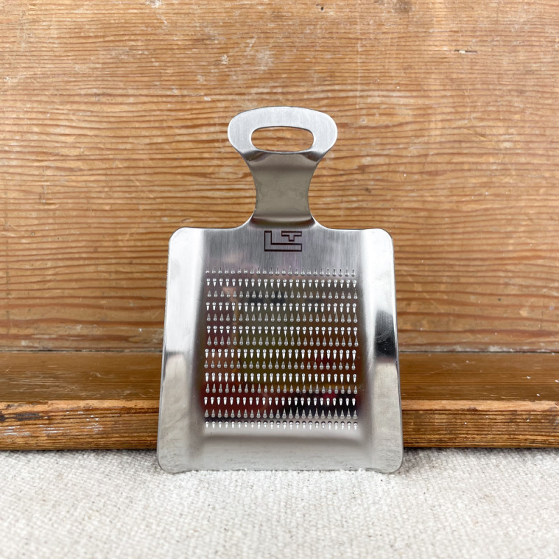 Stainless steel ginger scraper