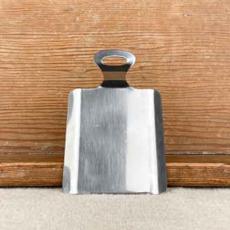 Stainless steel ginger scraper
