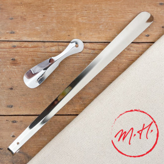 Metal shoehorns Saphir stainless steel
