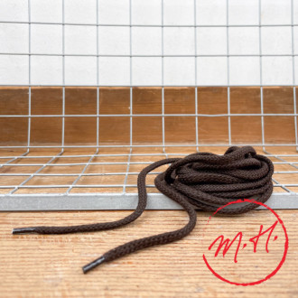 Brown laces 90 cm Cords 100% cotton