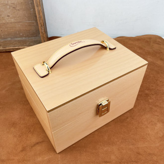 Leather care box beech Saphir Gold medal