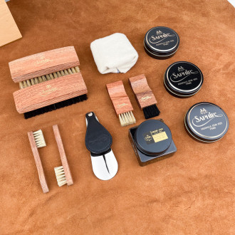 Complete leather care set Saphir Gold medal