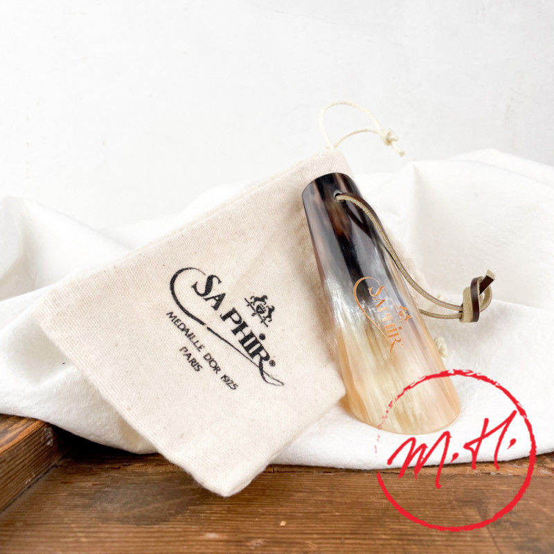 10 cm gold medal sapphire horn shoehorn