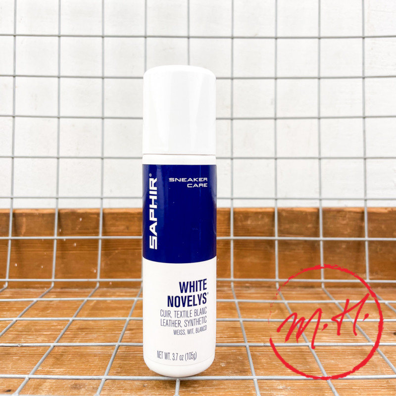 bleaching fabric leather sapphire sneaker care