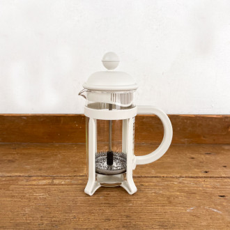 Bodum piston coffee maker white small model