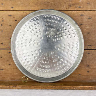 Socca dish, agnelli