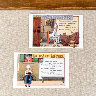 Postcard Comptine ludom éditions
