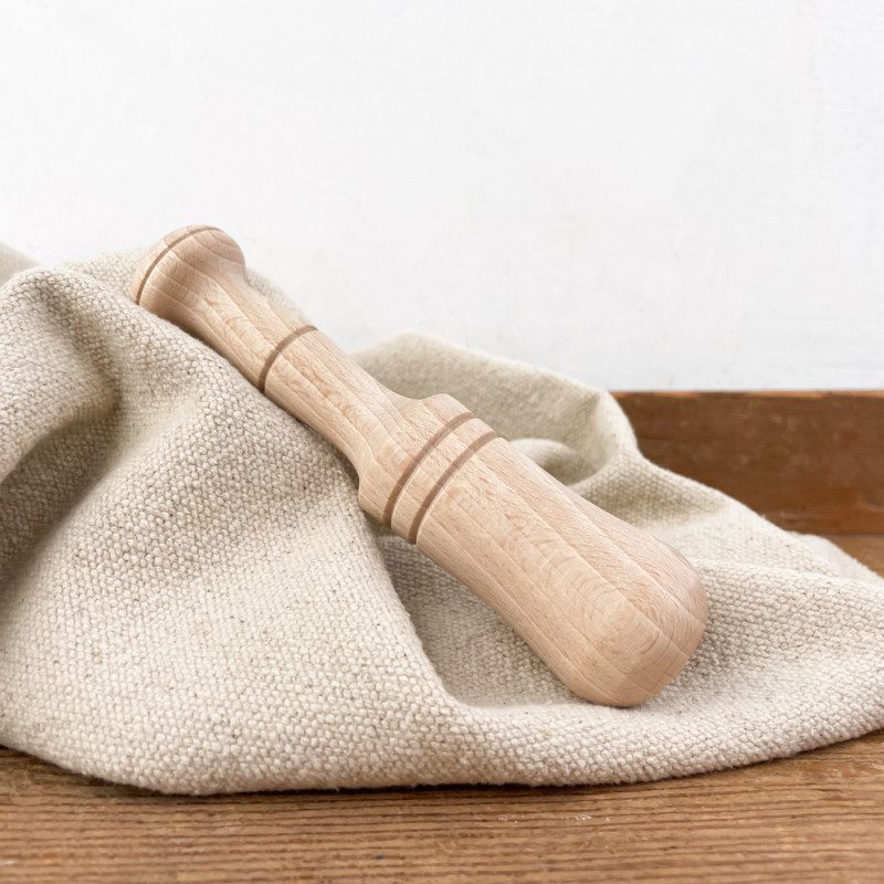 Pestle for wooden mortar
