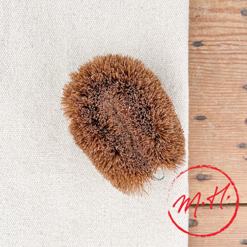 Coconut vegetable brush