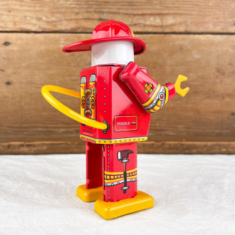 Metal Firefighter Robot
