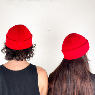 Le Minor rouge torpedo bonnet