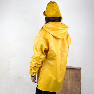 Guy Cotten yellow oilskins made in France