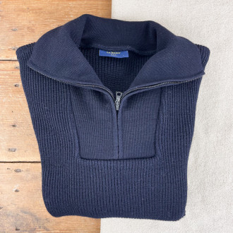 Le Minor wool zip-neck sweater