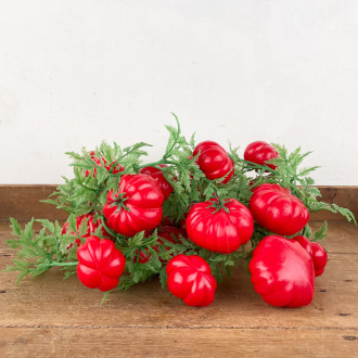 Plastic tomato garland