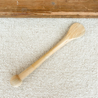 Boxwood mustard spoon