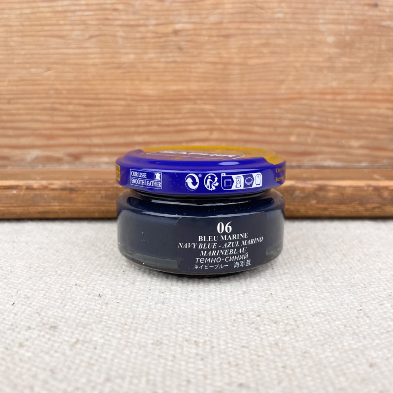 Blue surfine cream Saphir