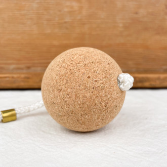 Floating cork key ring