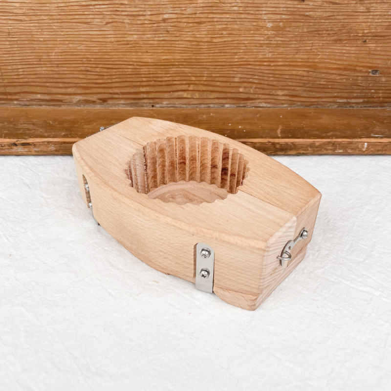 Round butter mould 125g