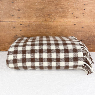 Camargue plaid Brun de Vian Tiran