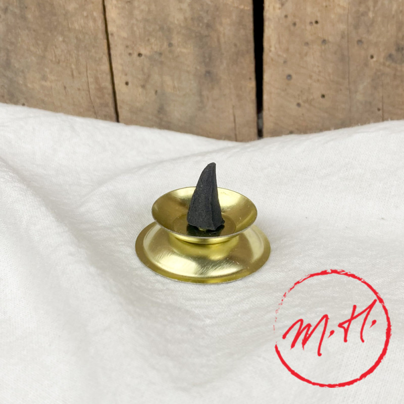 Small golden incense-holder