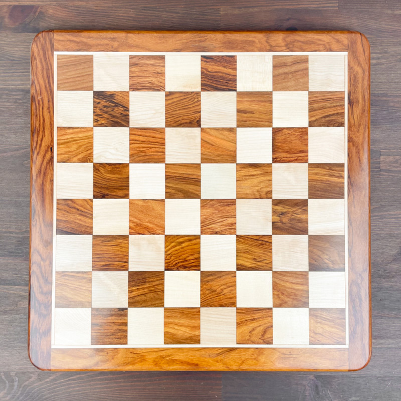 50 cm wooden chessboard