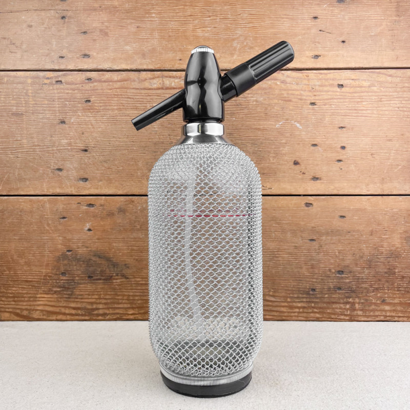 1L Seltzer siphon with grid
